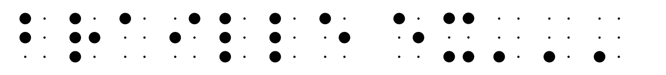 Braille Ext EF Grid